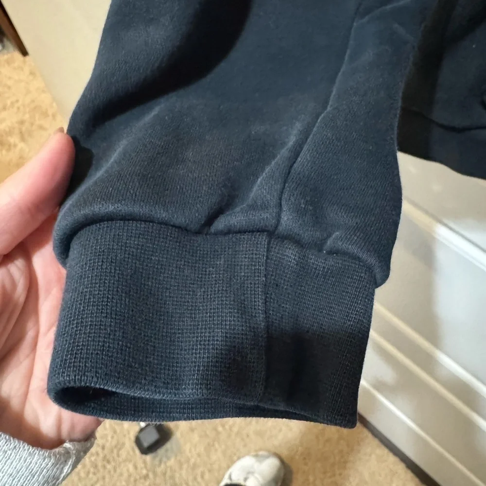 Nike Men's Black Zip-Up Sweater